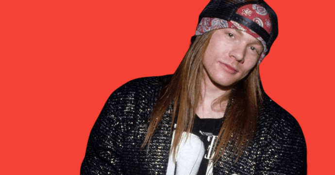 Image of Axl Rose from Guns N Roses