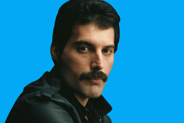 Image of Freddie Mercury from the band Queen
